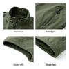 EASTERN CAMEL Men's Warm Stand Collar Fleece Vest