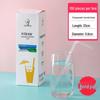 ZISIZ Individually Wrapped Disposable Straws