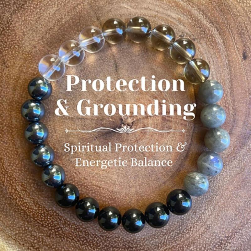 Natural Stone Bracelets Money Bracelet Empath Protection Bracelet Grounding Protection Bracelet Self-Love Bracelet