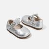 Frühling 2026 Baby-Schuhe zum Laufenlernen mit Spitzenbesatz: Weiches Leder, rutschfeste Sohle für Mädchen