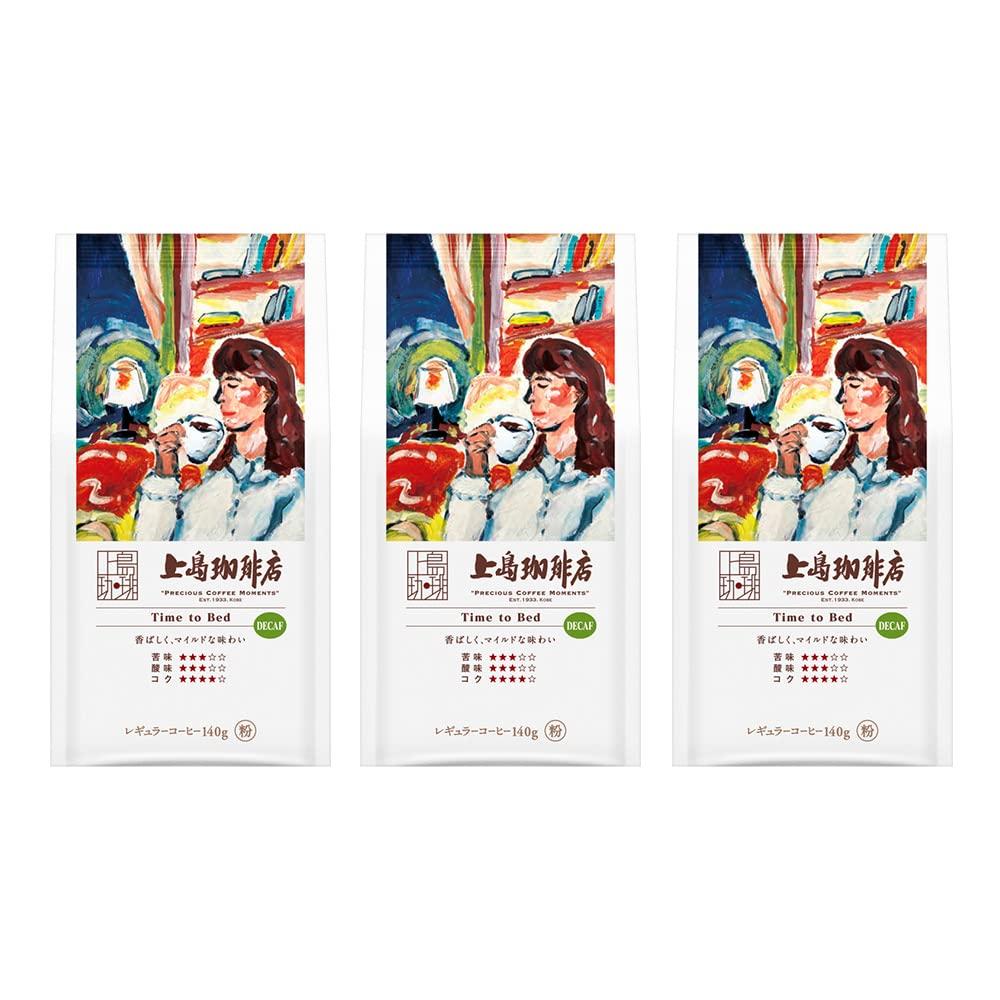 

Ueshima Coffee Time to Bed SAP 140g x 3 bags [Coffee Gift] [Coffee Grounds] [Decaf] [Mid-Year Gift]