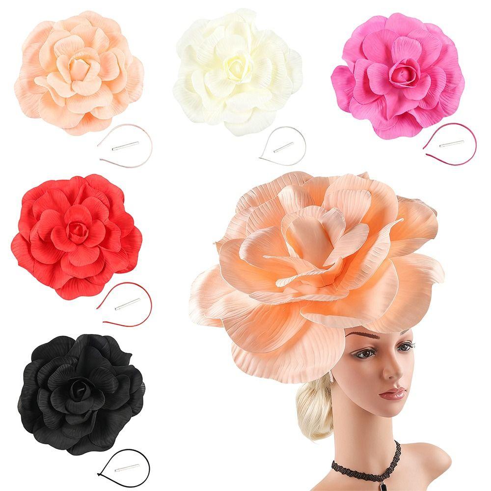 Bandeau Cheveux Exagéré Pince Cheveux Accessoires Cheveux Nouveau Chapeau Coiffe Femmes