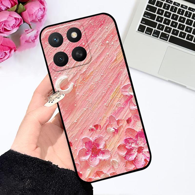 For Honor X8c Case HonorX8C TPU Soft Silicone Cute Astronaut Phone Printing Cover For Huawei Honor X8c Cases ABR-LX3 Fundas Capa