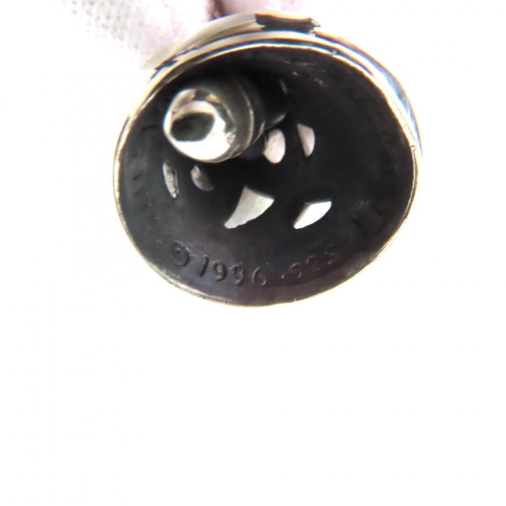 Grande LEONARD KAMHOUT Ciondolo top Campanella Gru M charm per collana Argento 925 da uomo Usato