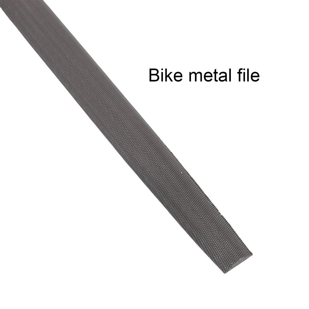 Non-Slip Flat Mill File Steel Bicycle Repair Tool Durable File Sharpening Tool  Fork Pipe Trimming