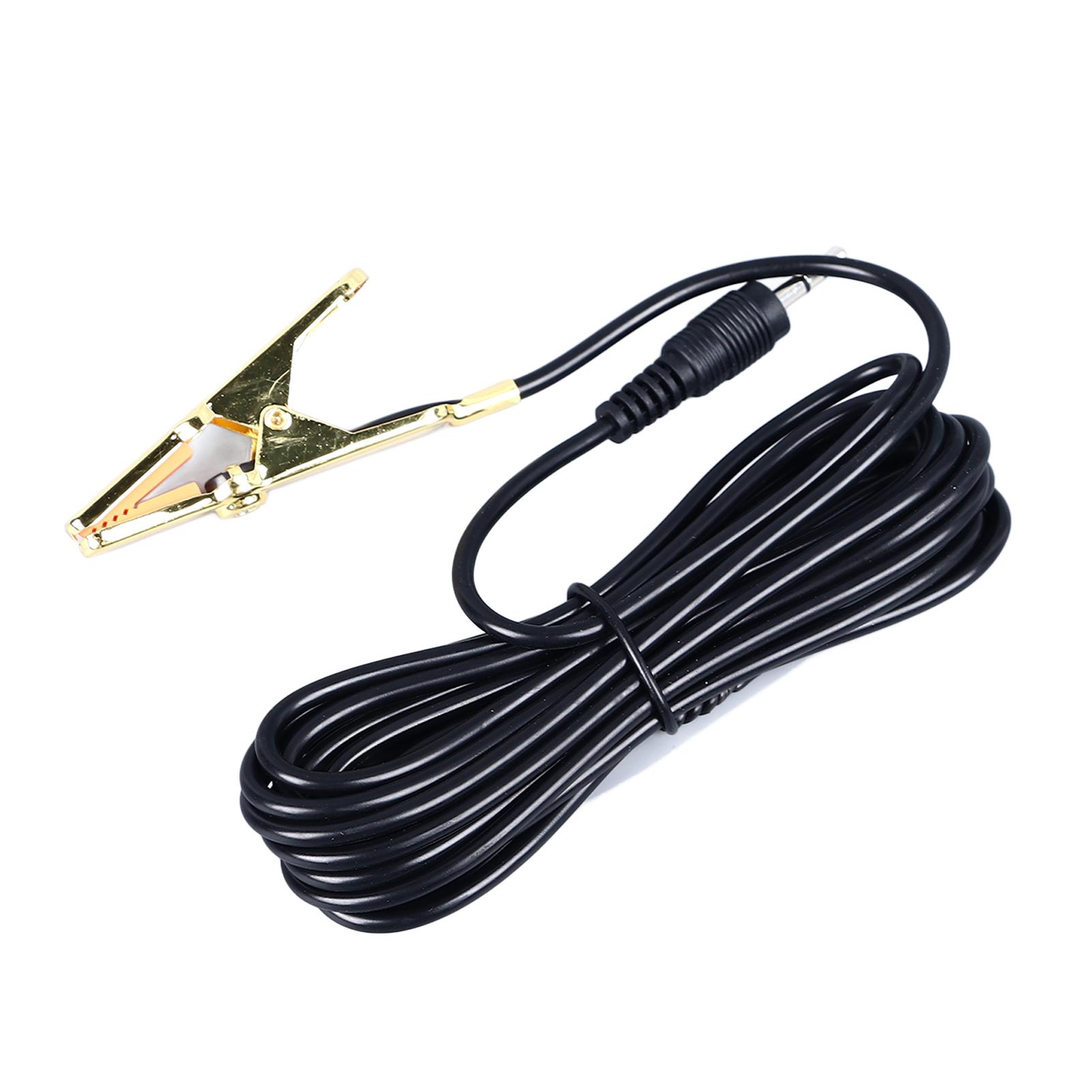 Clip On Pickup Dual Channel HiFi Soundhole Pickup Clip for Guitar Erhu String Instrument Gold 300cm 118.1in