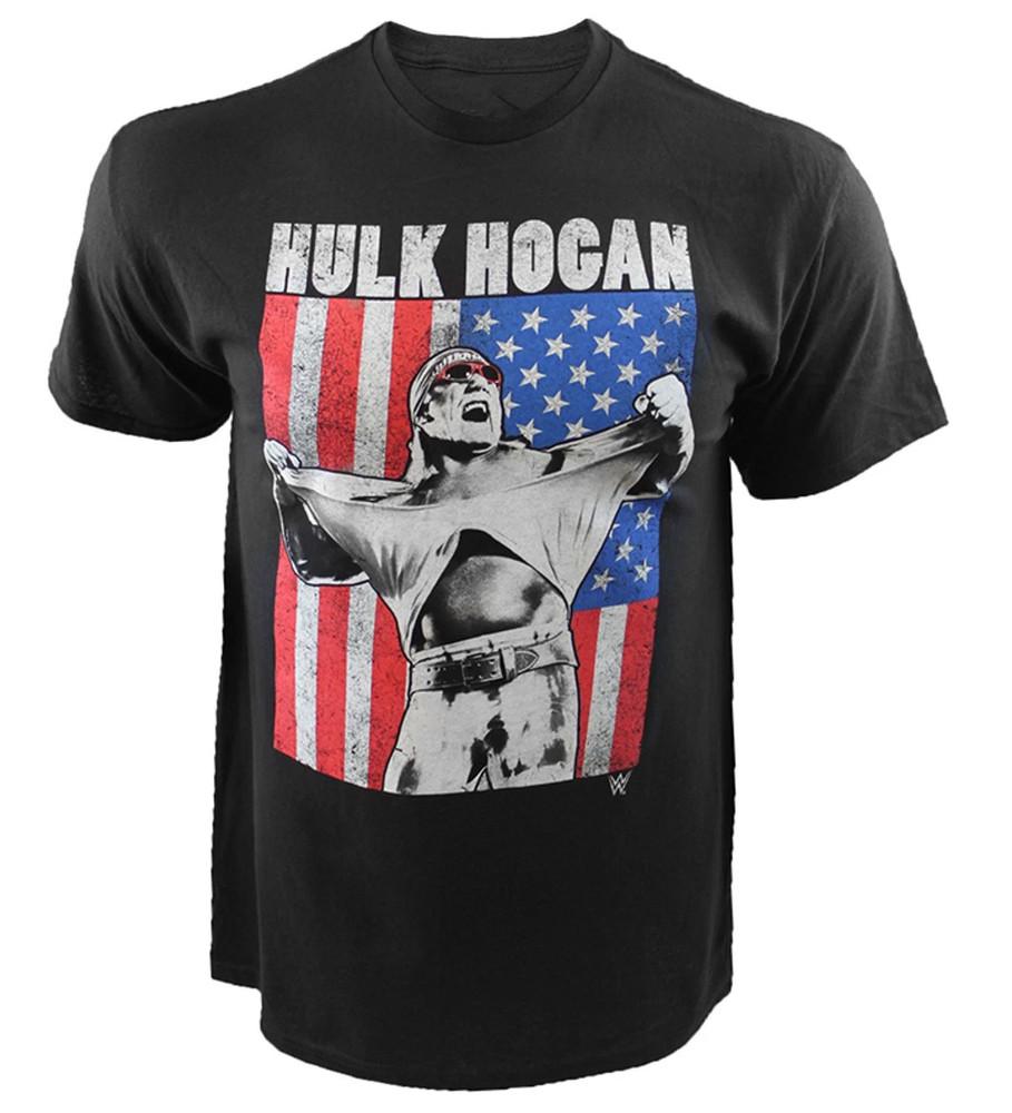 WWE Hulk Hogan American T-Shirt Unisex Fan gift all size Unisex T-Shirt XXXL
