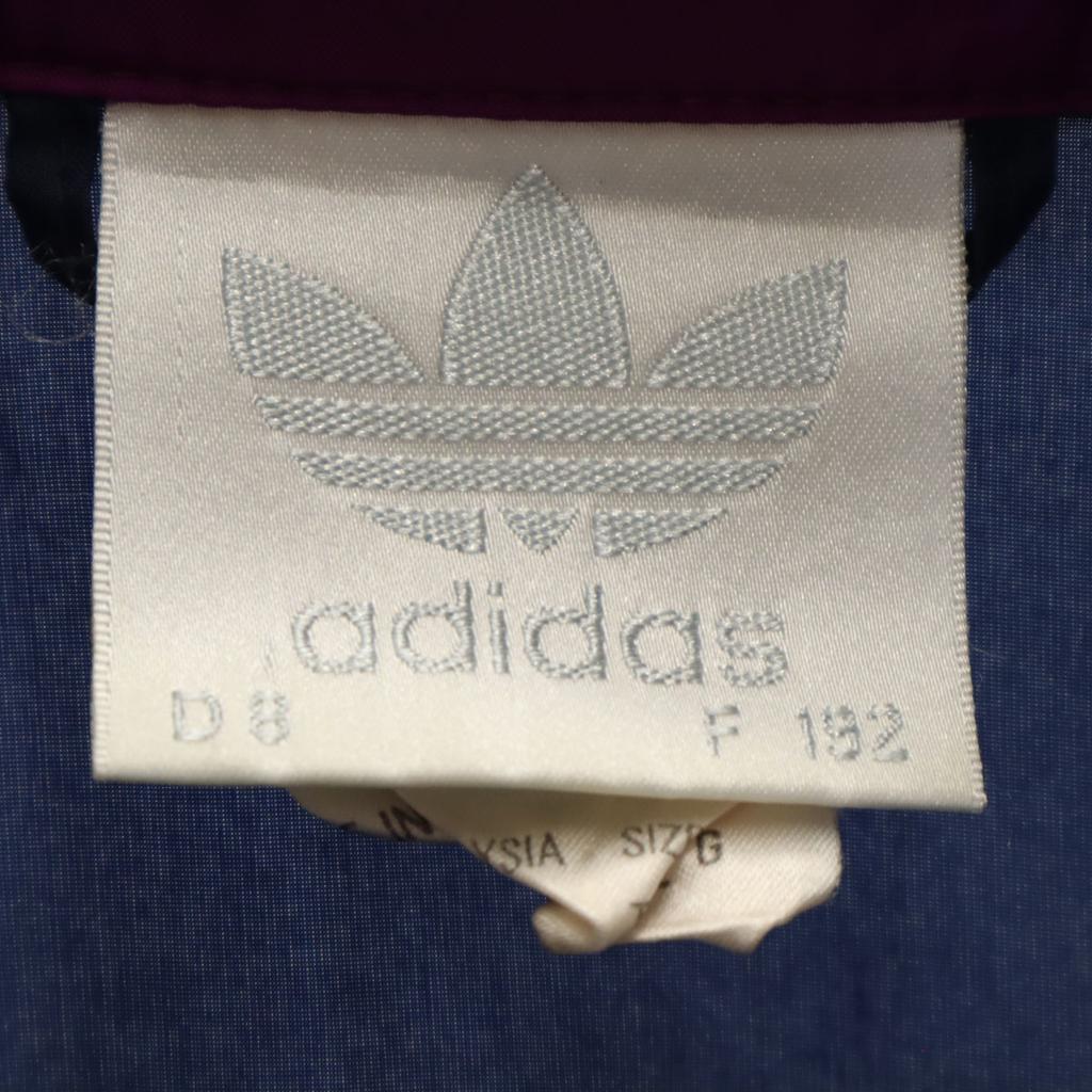 adidas 80s vintage Nylon jacket L Navy Men's Used