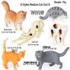 Children's Animal Model: British Shorthair, Maine Coon, Sloth, Orange, Calico, and Blue Cats - Car Decoration