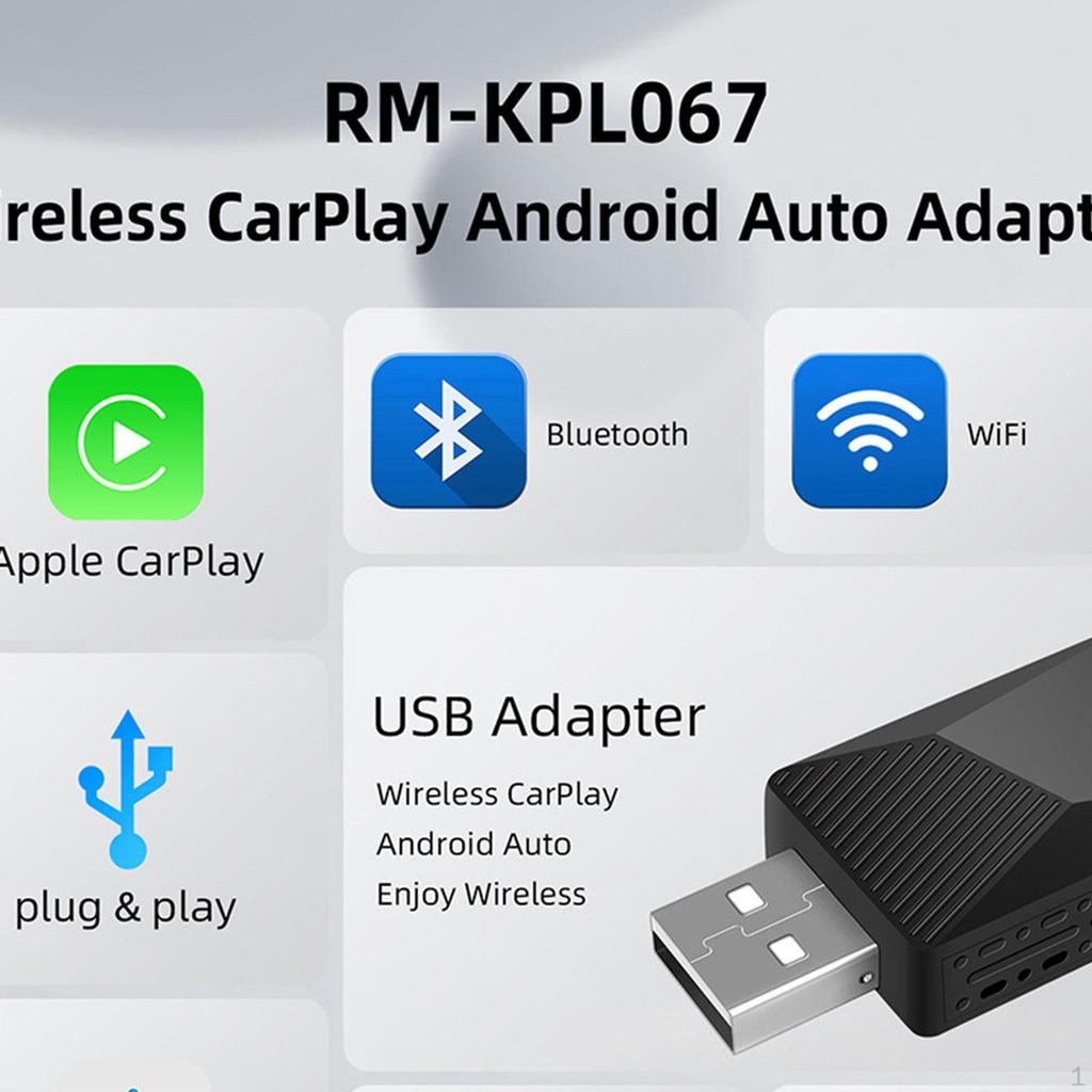 Mini Auto Wireless Adapter Outdoor Travel for Android Accessory