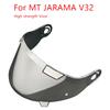 JARAMA V32 Helmvisier Schild für MT Helmvisier für JARAMA Hohe Festigkeit Hohe Zähigkeit Visier Schild V32 Visier