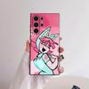 Anime P-Psychocuties Mimi Phone Case For Samsung Galaxy S25 S24 S22 S23 Ultra S21 S20 Plus Rosted Non-Slip Full Cover Soft Case