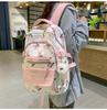 Bären-Aufdruck, Schultasche für Mädchen, Rucksack für Schüler der dritten bis sechsten Klasse