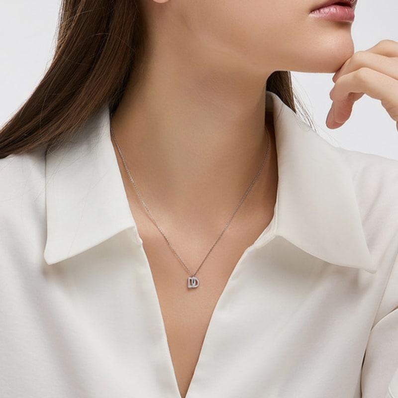 

DIDIER DUBOT Miss Doo Silver Necklace JDRNT5S51XX ONE