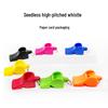 Seedless Outdoor Survival Fox Whistle: High-Pitched Sports Referee & Teacher Whistle for Basketball Competitions