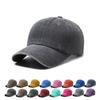 Factory Acid Wash Bucket Hat Unisex Cotton Vintage Washed Distressed Baseball Cap Golf Dad Hat for Men Women Customized Logo