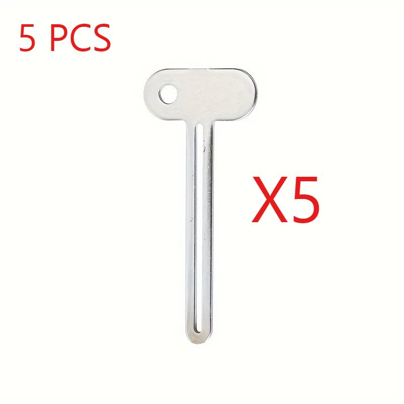 Cast Iron Toothpaste Squeezer - 100% Metal Manual Dispenser & Tube Wringer for Bathroom, No-Spill Design & No Power Needed