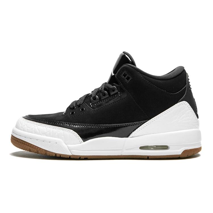 (GS) Air Jordan 3 Retro Black White Kids 441140-022 EU 36