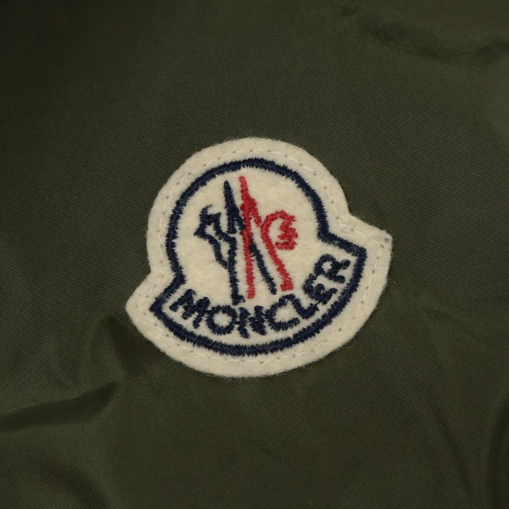 MONCLER 2015 Green Limberton Nylon Hooded Parka Spring Coat coat OO Green systemUsed