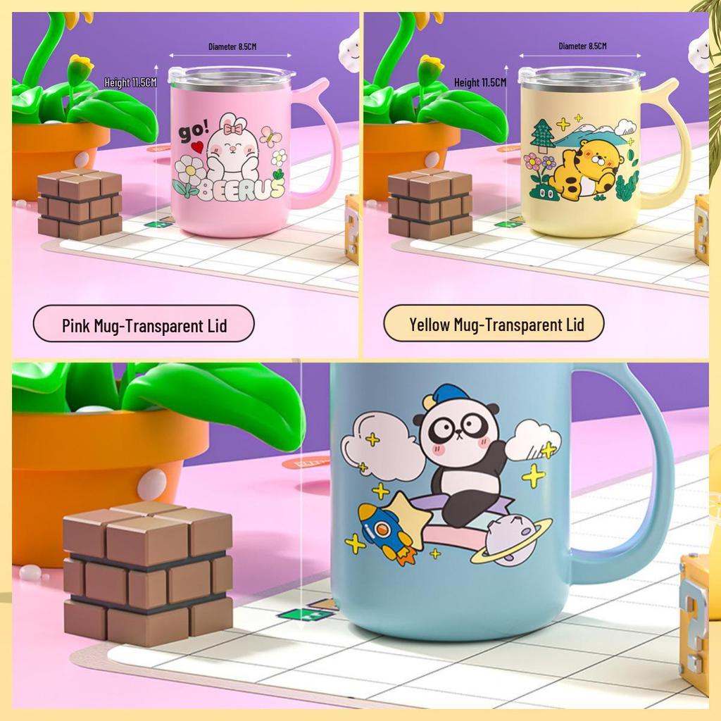 Beerus Cartoon Portable Stainless Steel Mug - Perfect for Coffee, Tea, Water, Office & Student Use