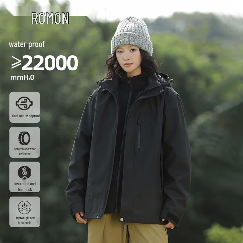 ROMON Unisex Outdoor Windproof Waterproof Shell Jacket Series