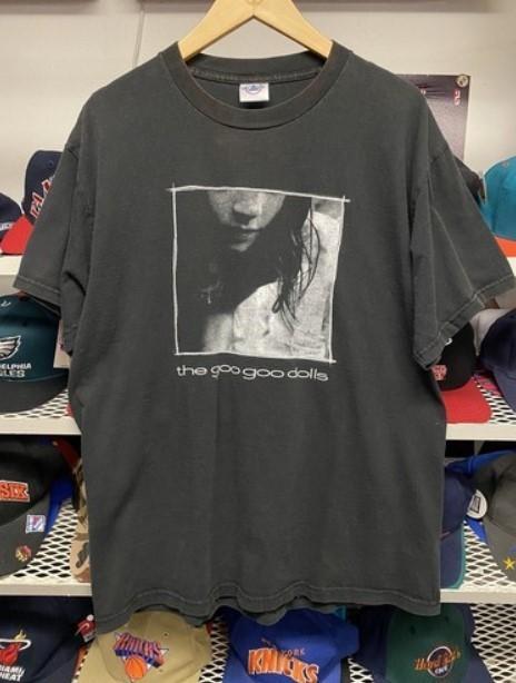 Vintage The Goo Goo Dolls Gutterflower Tour T-Shirt neu aufgelegt schwarzes T-Shirt QT3182