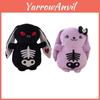 New Halloween Plush Toy Dark Skull Bunny Cartoon Doll Factory Direct Sales