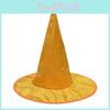Witches Hat Halloween Cosplay Prop Plush Fabric For Party Costumes Decorations
