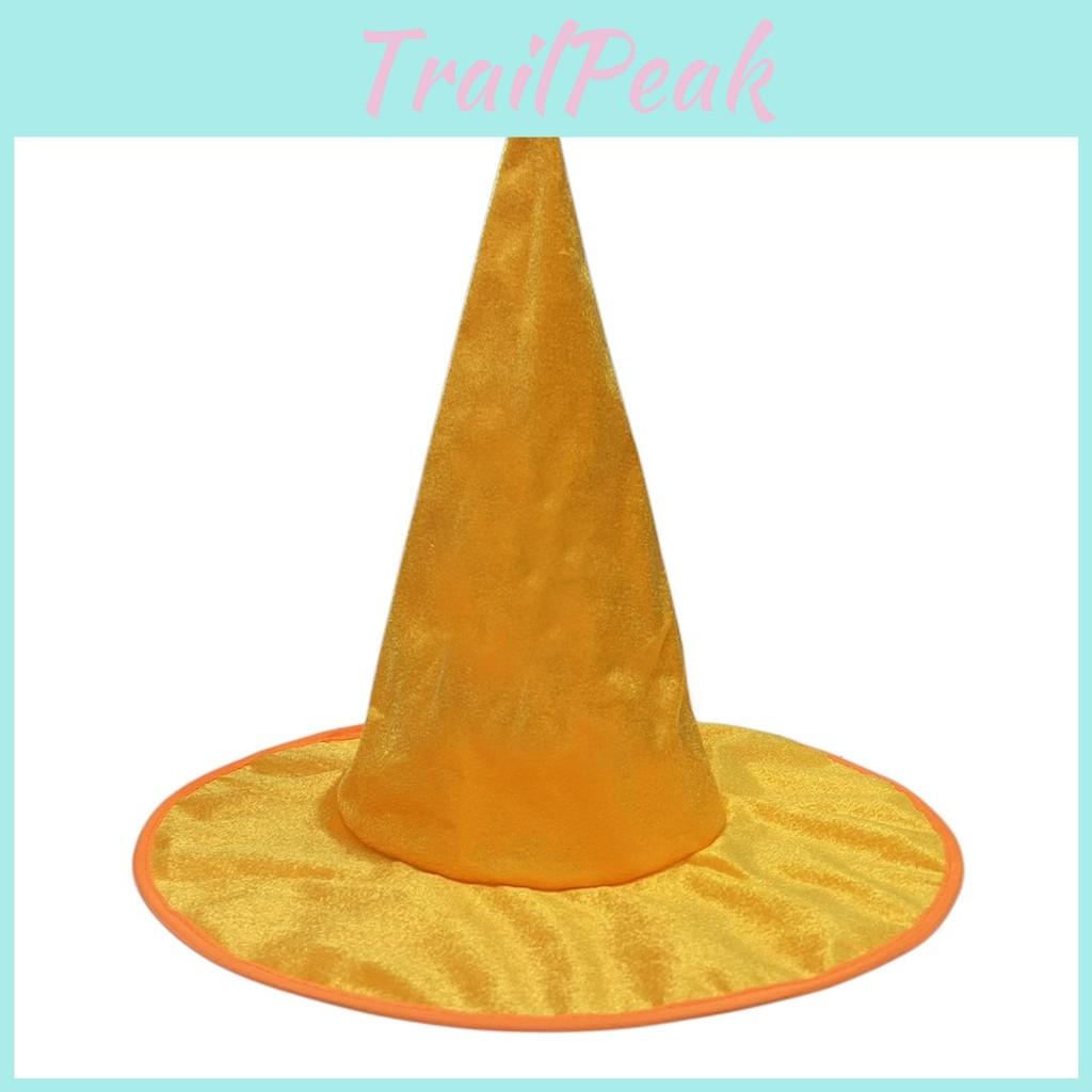 Witches Hat Halloween Cosplay Prop Plush Fabric For Party Costumes Decorations