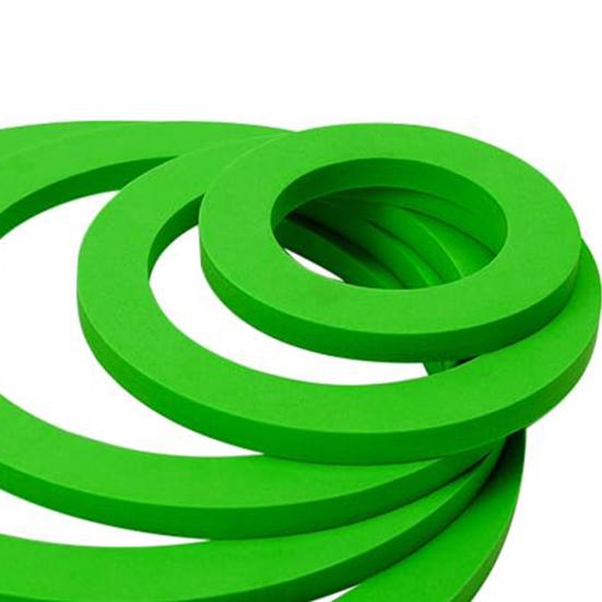 10 ks Akvarijních plovoucích kroužků na rostliny Lehké Udržujte krmné rostliny na místě EVA pěnový plovoucí kroužek pro akvária