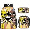 Rhythm Box Peripheral Elementary School Bag Large Capacity Starry Sky Backpack Three-piece Set