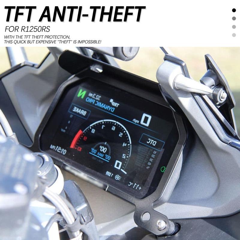R1250RS TFT Sun Visor Anti Theft Screen Protector Meter Frame Cover FOR BMW R 1250 RS R1250 RS r1250rs Accessories