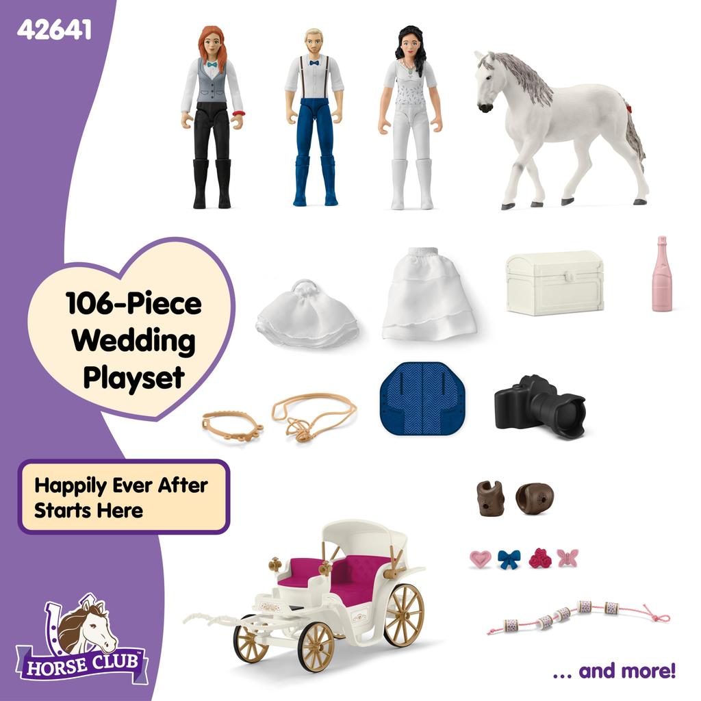 Schleich Horse Club Wedding Carriage 42641