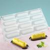 Oval Long Strip Mousse Cake Mold Silicone Pastry Mold For Sweets Cake Forms Tray Diy Homemade French Sweets Baking Mould
