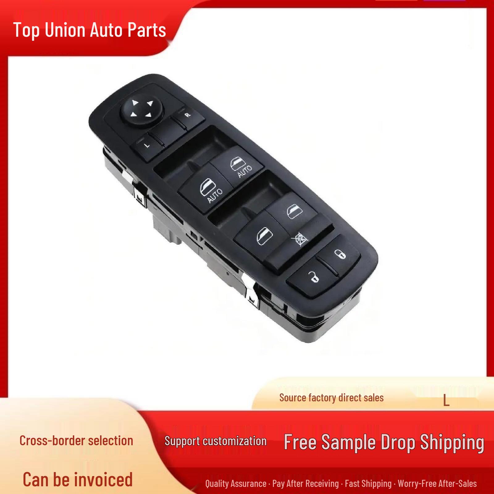 Compatible Power Window Switch for Chrysler Jeep Dodge Ram 1500 (4602863AD) Electric