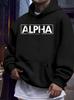 Casual Print Fleece Hoodie Sweatshirt Is Suitable for Autumn And Winter.