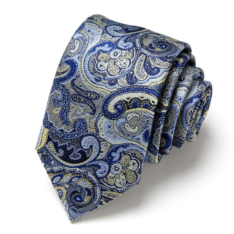Men'S Business Tie Hand-Typed Professional Dress Interview Tie Men'S Polyester Silk