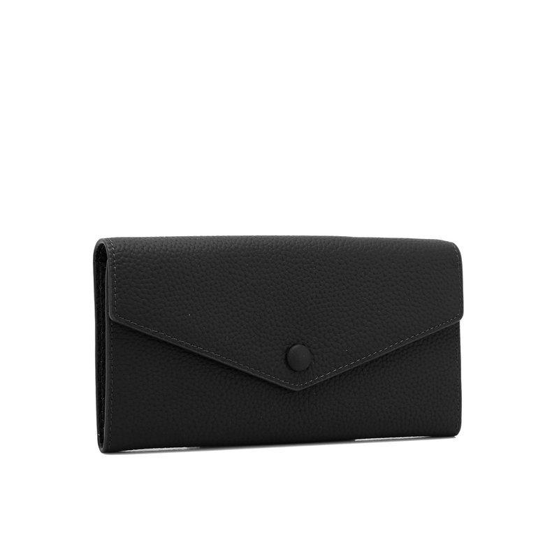Genuine Leather Long-section Wallet Integrated Handbag Three-layer Cowhide Large Capacity Card Bag Mobile Phone Leather Case Zero Wallet