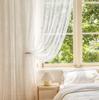 French Lace Tulle Curtain Dream Curtain Finished Lace Ruffle Retro Light Luxury Living Room Bedroom Gauze Curtain Window Valance