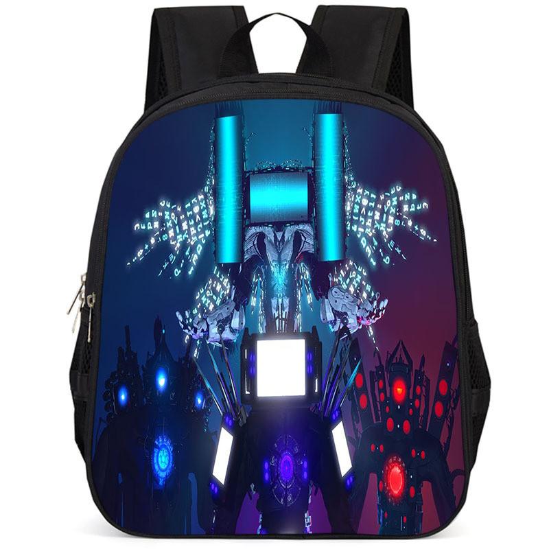 Wytrzymały Materiał Oxford Titan Plecak na Monitor Modny Unisex 15-calowy Tornister Szkolny
