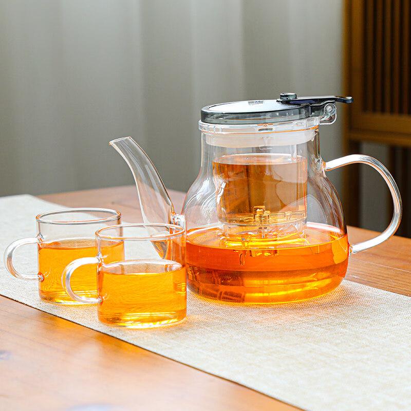 ZISIZ Heat-Resistant Glass Teapot