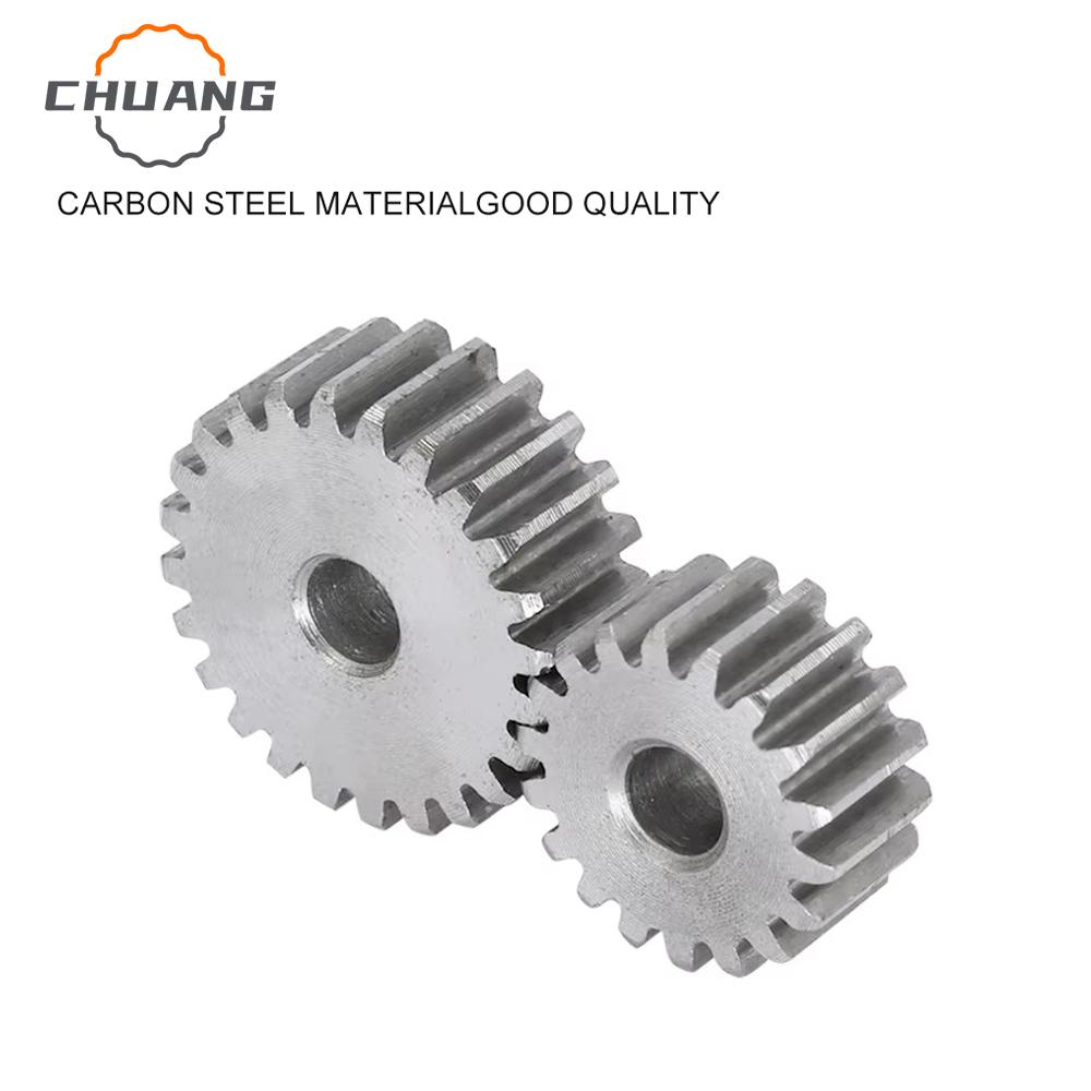 51T/52T/53T/54T/55T/56T/57T/58T/59T/60Teeth 1 M Spur Gear SC45# Carbon Steel Material Cylindrical Gear Transmission Accessories