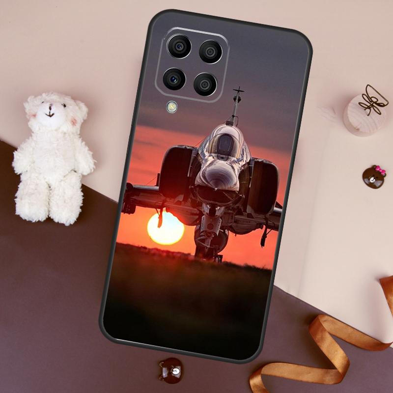 

Military Aircraft Warship Fighter Case For Samsung Galaxy M32 M52 M14 M54 M13 M33 M53 M56 M36 M16 M31 M11 M12 M35 M55 M15 M06 Samsung M23