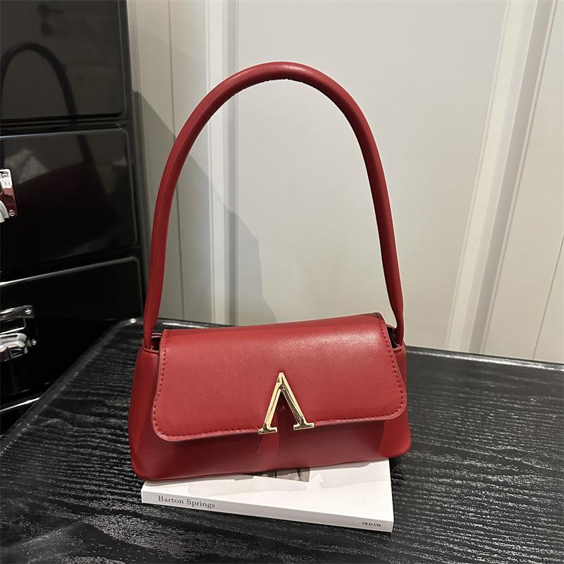 Fashionable Trendy Crossbody Bag with Small Compartments, Single-shoulder Strap Bag