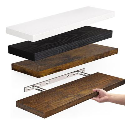Wall Mounted Floating Shelf 22lbs Load-capacity Smooth Edge Burr Free