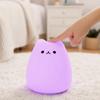 Cat Night Lamp Battery Powered Night Light Portable LED Night Light  Bedroom