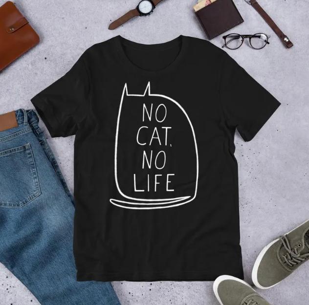 Just A Girl Who Loves Cats Cat Girl Shirt Cat Shirt Cat Mom Shirt Women Shirt Pet Lover Cute Cat Shirt Cat Lover Shirt Cat Gift