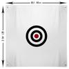 Voodans Golfziel, Leinwand, 1,46m x 1,46m (Weiß)