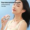 Rechargeable Electric Fan Mini Hanging Neck Fans Outdoor Portable Fan  Small Fan