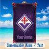 Beach Towel Custom Name Text, Quick Dry Large Towel For Beach HomeFiorentina FC